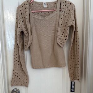 OshKosh B'gosh Kids Beige Knit Top